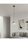 Lampa wisząca GIRO 1 BLACK MOKKA - Emibig