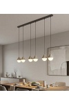 Lampa wisząca GIRO 6 PREM BLACK MOKKA - Emibig