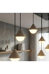 Lampa wisząca GIRO 6 BLACK MOKKA - Emibig