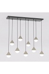 Lampa wisząca GIRO 9 BLACK MOKKA - Emibig
