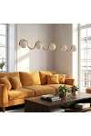Lampa wisząca SINUS 5 ORANGE - Emibig