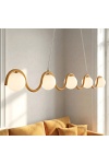 Lampa wisząca SINUS 5 ORANGE - Emibig