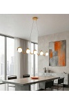 Lampa wisząca SINUS 5 ORANGE - Emibig