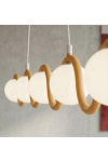 Lampa wisząca SINUS 5 ORANGE - Emibig