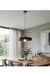 Lampa wisząca KIVI 1L BLACK - Emibig