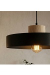 Lampa wisząca KIVI 1L BLACK - Emibig