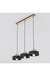 Lampa wisząca KIVI 3 BLACK - Emibig