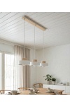 Lampa wisząca KIVI 3 WHITE - Emibig