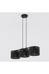 Lampa wisząca LUX 3 BLACK - Emibig