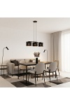 Lampa wisząca LUX 3 BLACK - Emibig