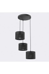 Lampa wisząca LUX 3 BLACK PREM - Emibig