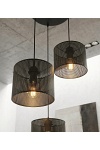 Lampa wisząca LUX 3 BLACK PREM - Emibig