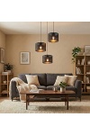 Lampa wisząca LUX 3 BLACK PREM - Emibig