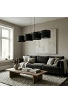 Lampa wisząca LUX 4 BLACK - Emibig