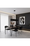 Lampa wisząca LUX 4 BLACK - Emibig