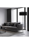 Lampa podłogowa LUX LP1 BLACK - Emibig