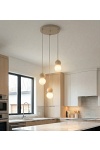 Lampa wisząca LOOP 3 MOKKA - Emibig