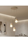 Lampa wisząca LOOP 3 MOKKA - Emibig