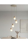 Lampa wisząca LOOP 4 MOKKA - Emibig