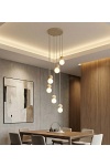 Lampa wisząca LOOP 6 MOKKA - Emibig