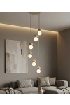 Lampa wisząca LOOP 6 MOKKA - Emibig