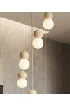 Lampa wisząca LOOP 6 MOKKA - Emibig