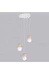Lampa wisząca LOOP 3 WHITE - Emibig