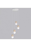 Lampa wisząca LOOP 4 WHITE - Emibig