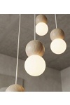Lampa wisząca LOOP 4 WHITE - Emibig