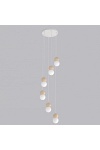 Lampa wisząca LOOP 6 WHITE - Emibig