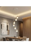 Lampa wisząca LOOP 6 WHITE - Emibig