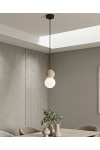 Lampa wisząca LOOP 1 BLACK - Emibig