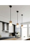 Lampa wisząca LOOP 1 BLACK - Emibig