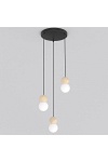Lampa wisząca LOOP 3 BLACK - Emibig