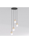 Lampa wisząca LOOP 4 BLACK - Emibig