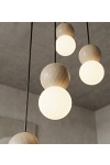 Lampa wisząca LOOP 4 BLACK - Emibig