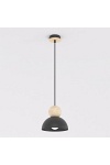 Lampa wisząca KAKI 1S BLACK - Emibig