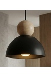 Lampa wisząca KAKI 1S BLACK - Emibig