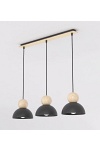 Lampa wisząca KAKI 3 BLACK - Emibig