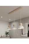 Lampa wisząca KAKI 3 WHITE - Emibig