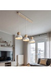 Lampa wisząca KAKI 3 WHITE - Emibig