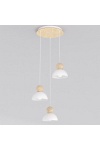 Lampa wisząca KAKI 3PREM WHITE - Emibig