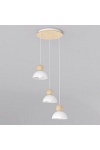 Lampa wisząca KAKI 3PREM WHITE - Emibig