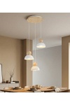 Lampa wisząca KAKI 3PREM WHITE - Emibig