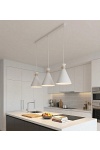 Lampa wisząca ZERO 3 WHITE - Emibig