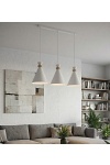 Lampa wisząca ZERO 3 WHITE - Emibig