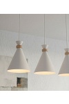 Lampa wisząca ZERO 3 WHITE - Emibig