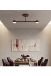 Lampa sufitowa HALO 2 BURGUNDY - Emibig