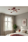 Lampa sufitowa HALO 6 BURGUNDY - Emibig