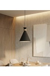 Lampa wisząca ZERO 1 BLACK - Emibig